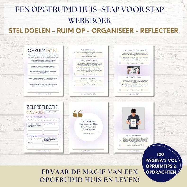 ontspullen stappenplan