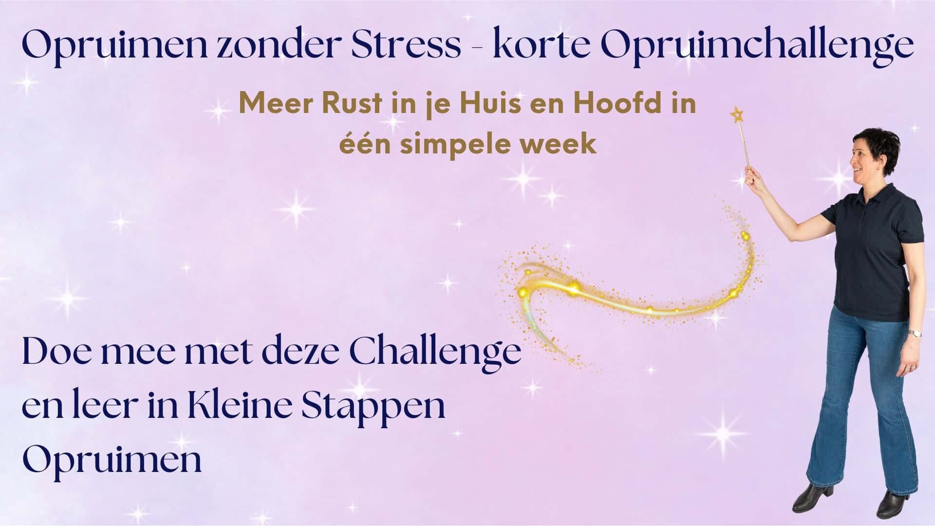 opruimen zonder stress